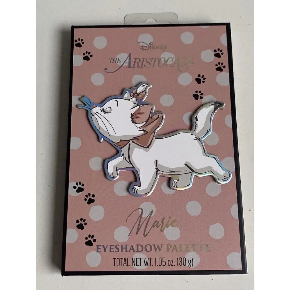 Disney‎ Aristocats Marie Eyeshadow Palette Cruelty Free 12 Shades Taste Beauty